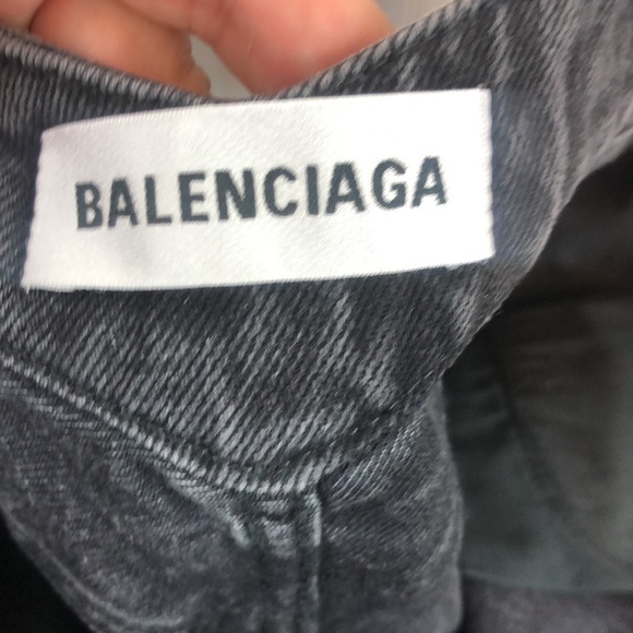 BALENCIAGA V BACK  HIGH RISE STRAIGHT SLIM LEG - Picture 10 of 13
